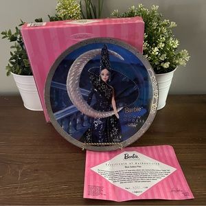 Barbie Collector’s Plate, Bob Mackie, Moon Goddess, Numbered, With Box & COA